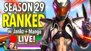 🔴 LIVE - Season 29 First Day Ranked w/ Jankz and Mango | !Aim