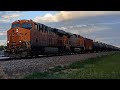 BNSF 6763 Leads an Oil Train in Broomfield!