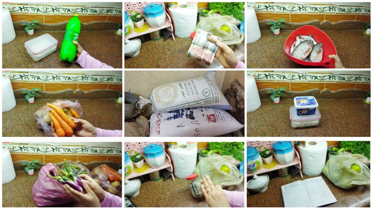 مشتريات الاسبوع للبيت بالاسعار 🌿بميزانيه واقعيه👌مليت بيتي وعمرته بالخير 💯