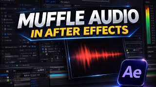 Simple Muffled Audio | Anime Audio Edit Tutorial | After Effects