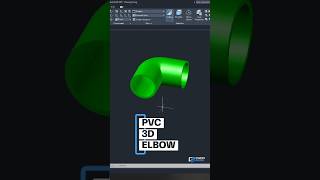 🔧 How to Create a 3D Elbow in AutoCAD | 3D Modeling Tutorial