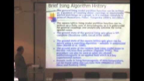 Relations between physics and combinatorial optimization problems_84 Prof Phillip Duxbury