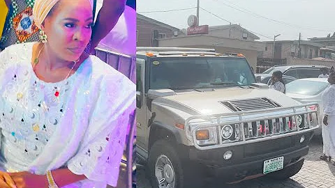 Checkout The Ride! Fathia Balogun And Other Big Men Storm In Style At  Dangote's Father's Birthday