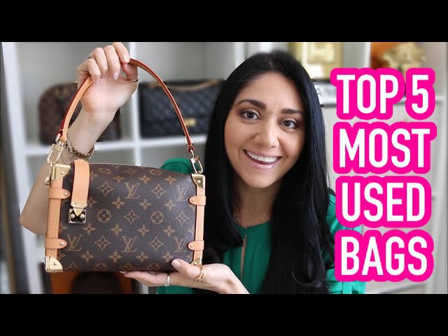 My Top 5 MOST Used HandbagsATM: Louis Vuitton, Gucci, etc. 