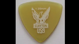 CLAYTON ウルテム ピック 1.2mm【ギターピック紹介ブログ】