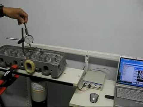 Cylinder Head Flow Test on a DIY Flow Bench Kit - YouTube