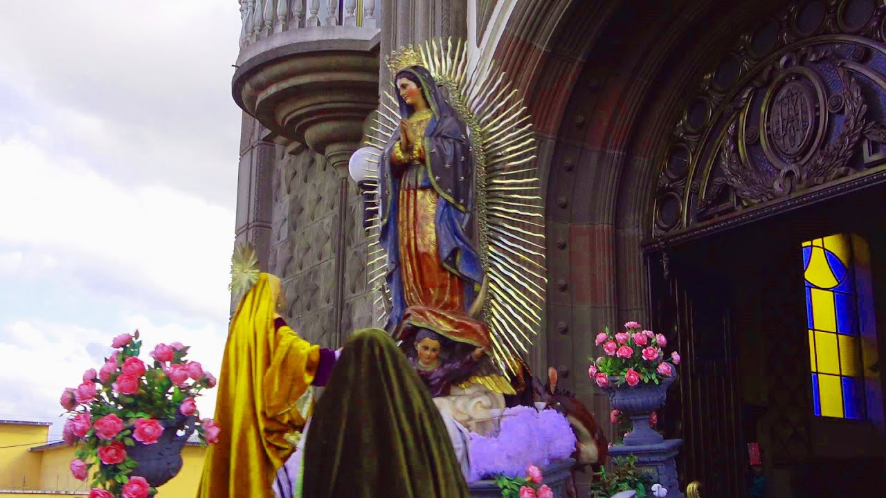 🌹Salida Procesion Virgen de Guadalupe 12/12/2022 Santuario de Guadalupe Guatemala