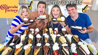 Trying EVERY Cheesecake Factory cheesecake w/ MY PARENTS by Matt & Abby 512,450 views 9 months ago 14 minutes, 17 seconds