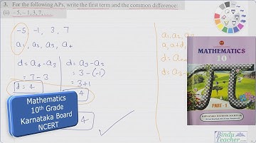 (11) Arithmetic Progression - Exercise 1.1 - 3(ii)