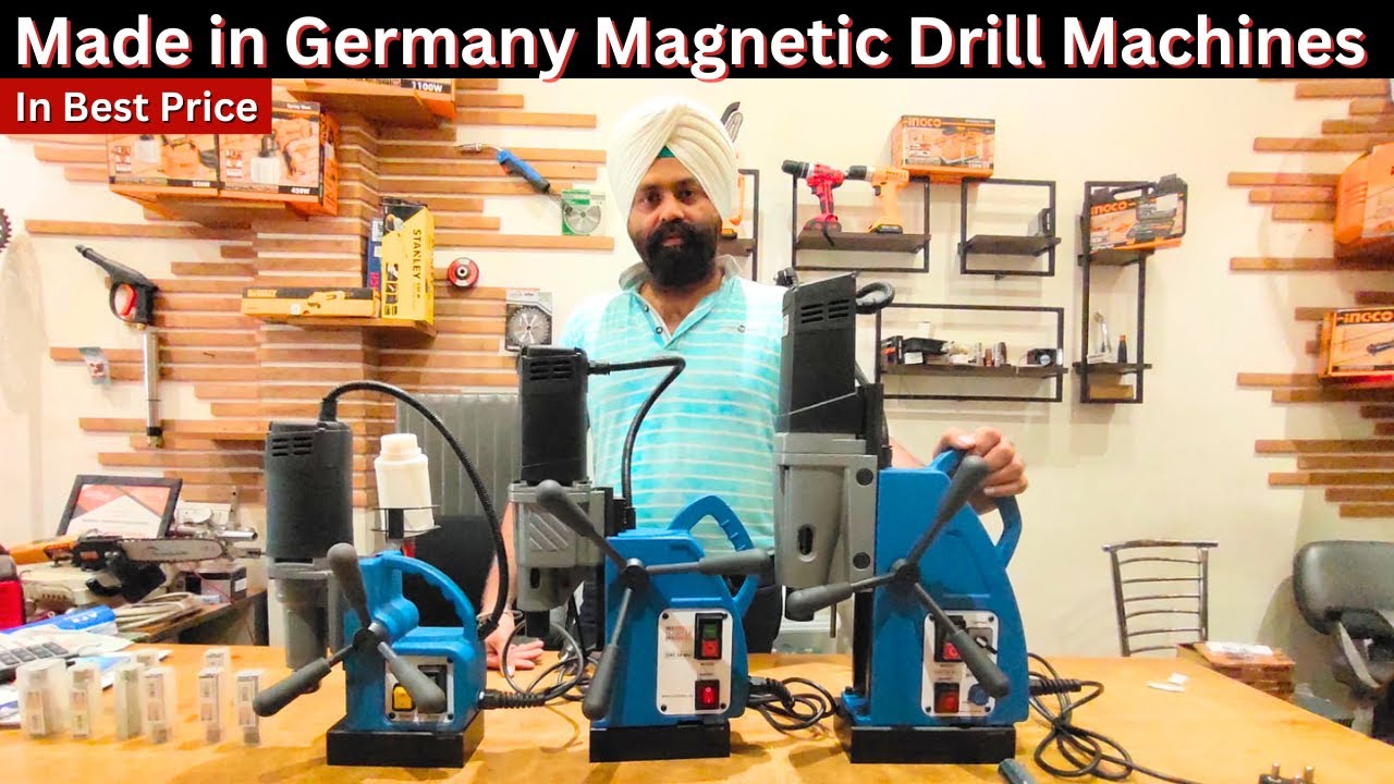 Tapping ,cutting, drilling एक हे मशीन में  | magnetic drill machine | core cutting drill machine