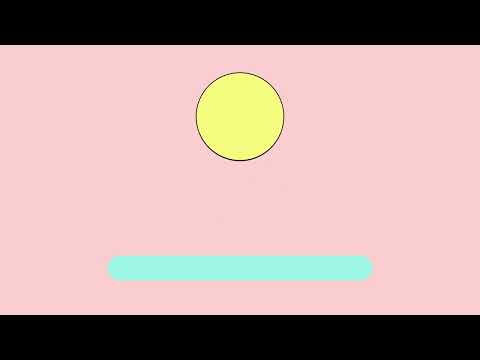 Bouncing ball(Jumping ball) 跳ねるボールのアニメーション