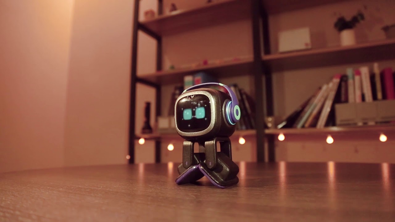 Emo, robot amigo, mascota virtual #emo #robotemo #mascotavirtual #cur