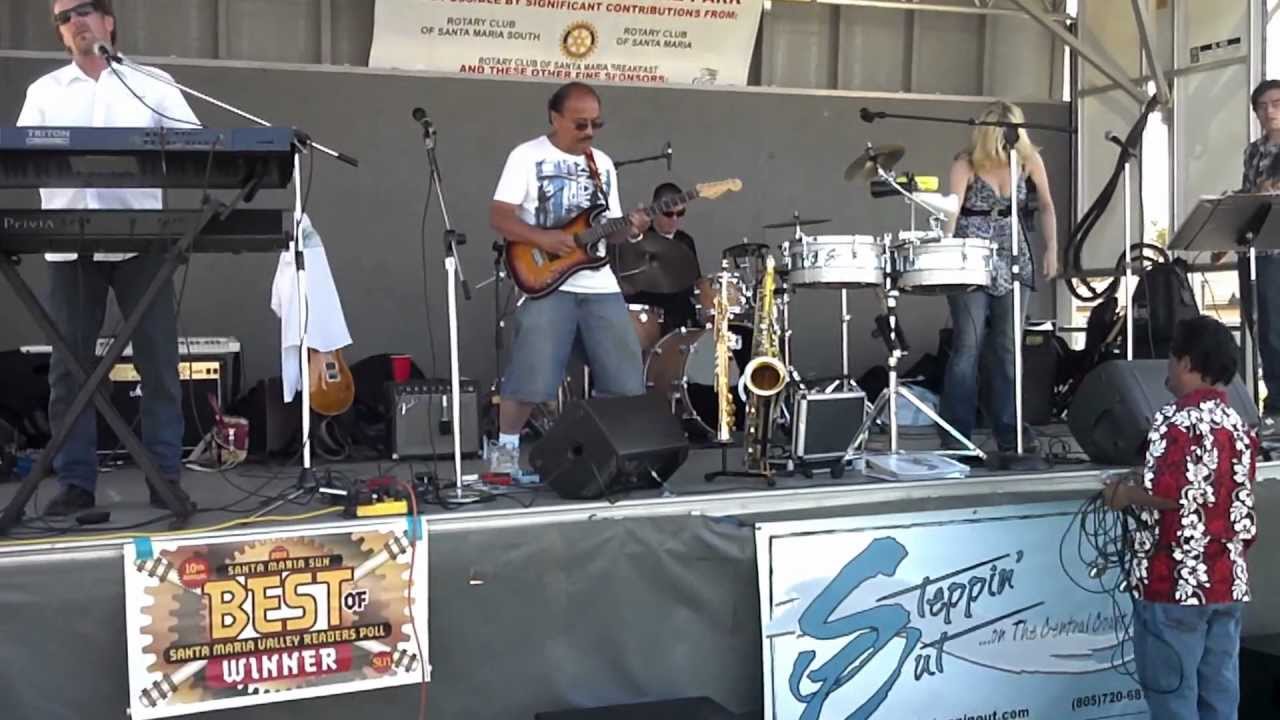"STEPPIN' OUT" "LIVE" "CONCERTS IN THE PARK" IN SANTA MARIA, CA