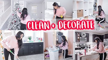 CLEAN, DECORATE, ORGANIZE & DECLUTTER WITH ME // ALL DAY CLEANING MOTIVATION 2019