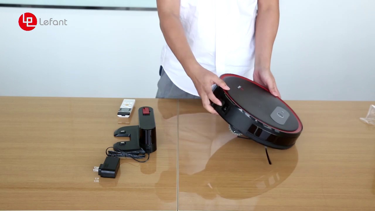 Lefant M501-B robot vacuum unboxing video of new-generation cleaner 