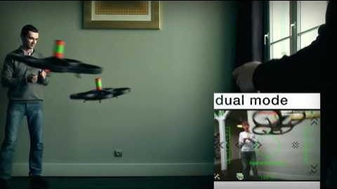 Parrot AR Drone   Augmented Reality Video Games Demo HD version HQ