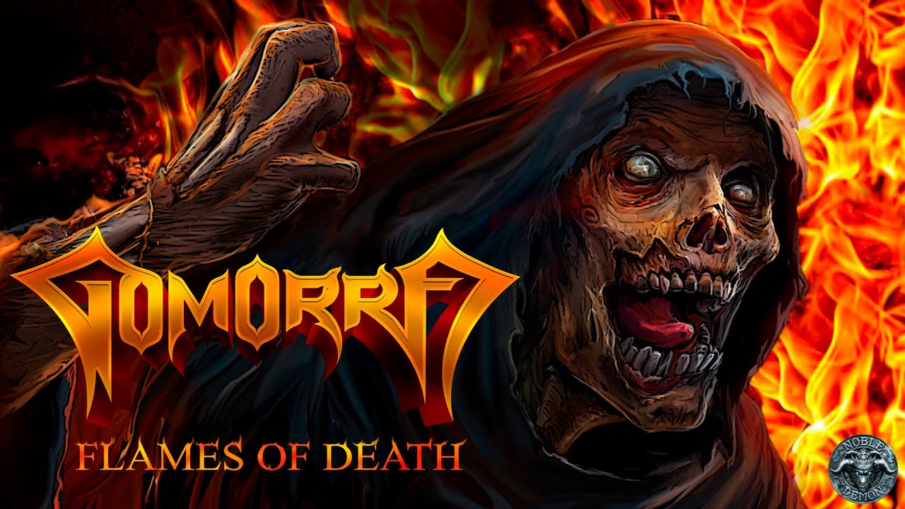 Gomorra - Flames Of Death (Official Lyric Video) | Noble Demon