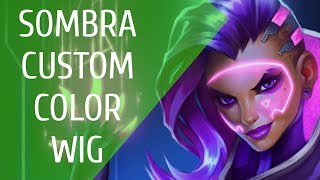 How to Custom Color Sombra Cosplay Wig