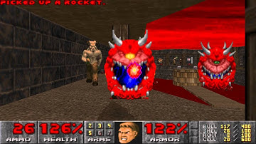 Final Doom: The Plutonia Experiment MAP14 "Genesis" UV-Max