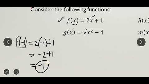 Evaluating Functions
