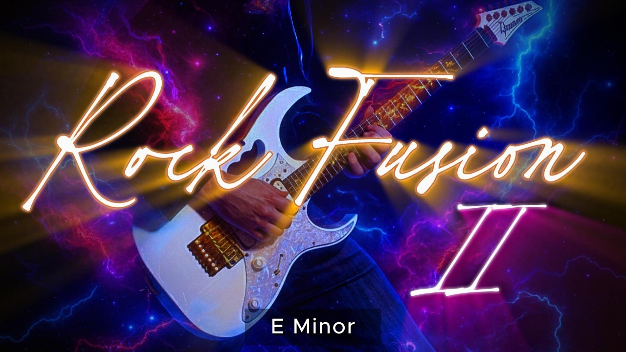 Download Rock Fusion 2 🎸 | E Minor | Up-Tempo Fusion Groove (Slap Bass + Sax) Backing Track MP3