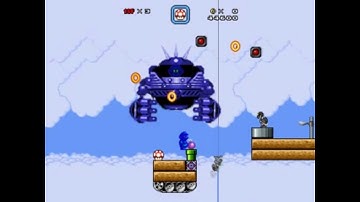 My SMBX custom level: The CyberWorld : Final chapter: The Final Showdown!