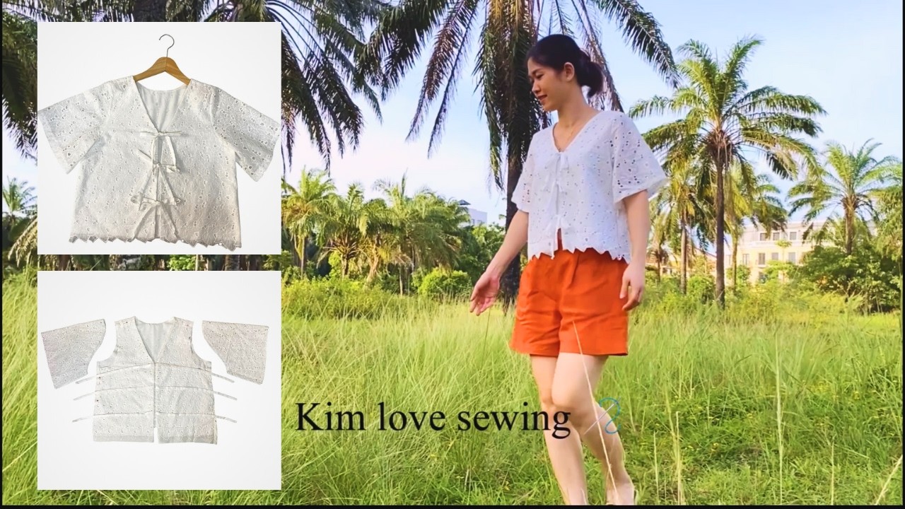 AP STUDIO ♢ Tie Blouse ΖΦΒ Blue Ribbon Tie Blouse – Kendalls Greek