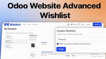 How to Let Customers Create and Manage Multiple Wishlists on Your Odoo Website?