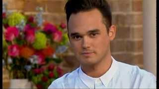 Gareth Gates and Simon Robinson on This Morning