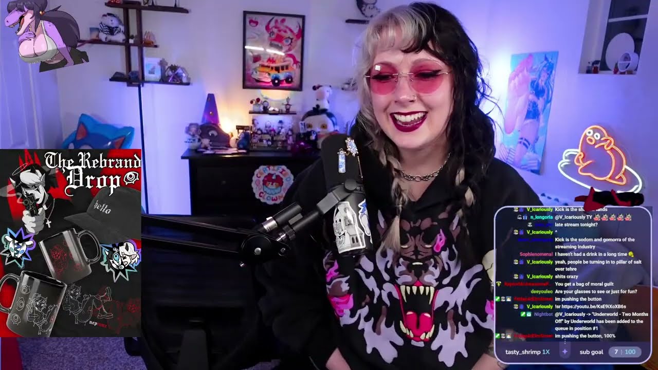 PRE VALENTINES 😳 TIME TO FOR A VAGUELY THEMED STREAM 😈 + CHAT DECIDES ALL !shop !stickers !discord