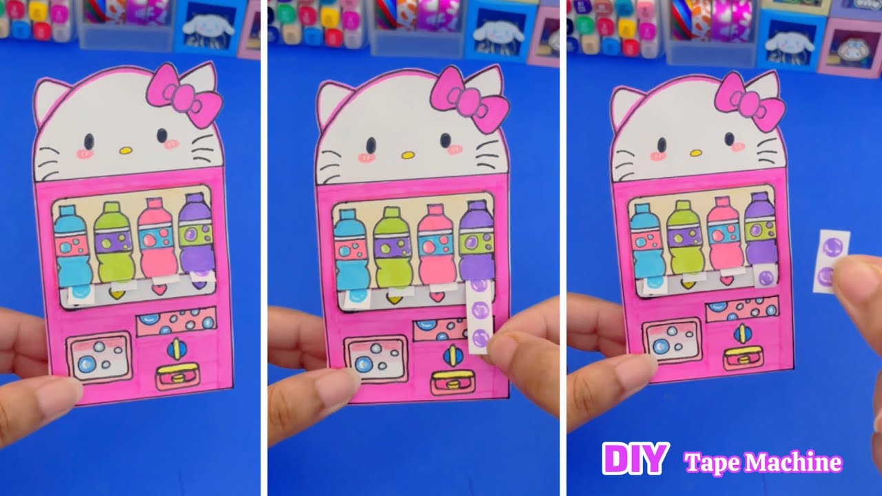 DIY Tape Machine making 😱 easy craft ideas / how to make / paper craft