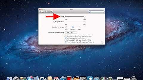 MacHelp: How to Change Dock Size