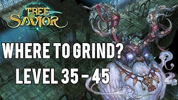 Tree of Savior Leveling Guide: Where To EXP Grind | (Level 35 - 45) Tenet Church B1