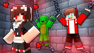 MAIZEN : JJ`s Girl WEREWOLF vs JJ - LOVE CURSE?! | Minecraft Animation