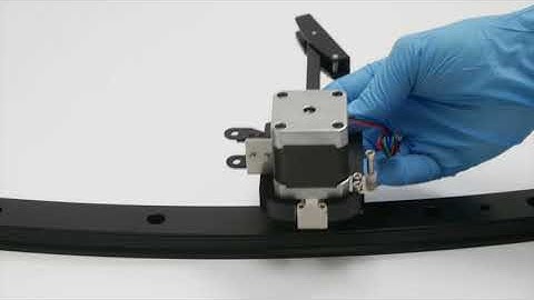 Motorized Curved Rail System