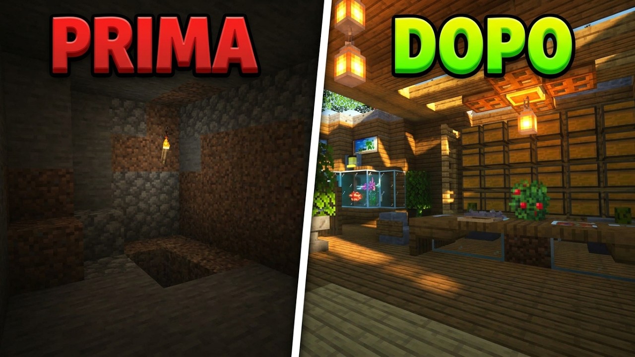 Come fare una casa sotterranea - Minecraft Tutorial