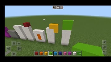 How To Build Numberblocks 1-100 on Minecraft Part 1