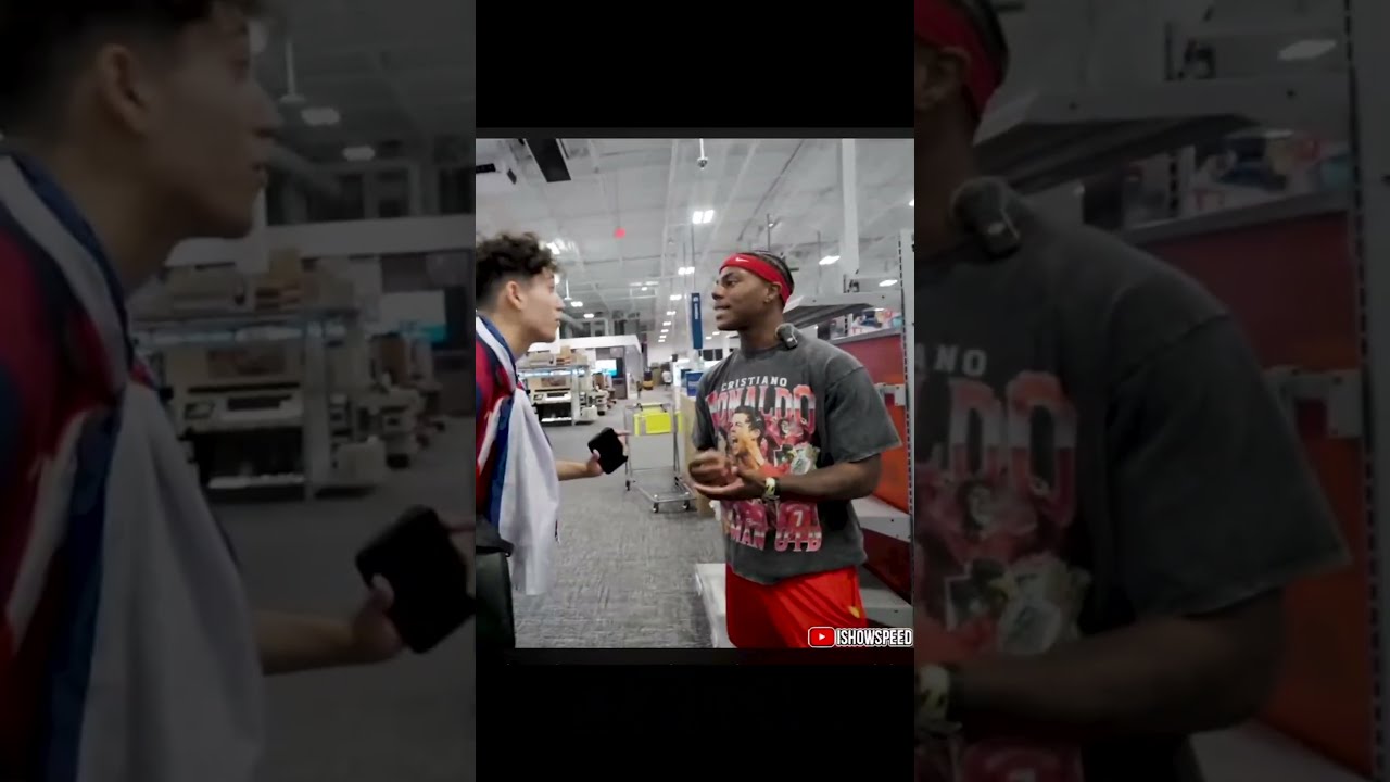 Speed Gives An Undeserving Fan A PC Funny Ishowspeed Giveaway Streamer