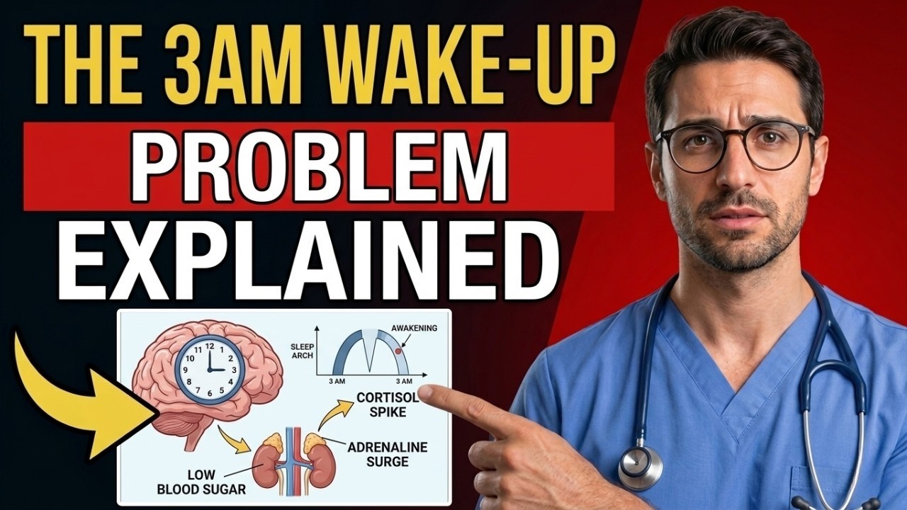 Why You Wake Up at 3AM After 60 — Hidden Cause Revealed! - YouTube