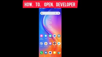 HOW TO OPEN DEVELOPER OPTION IN ANDROID|DEVELOPER OPTION#shorts  #developer #option