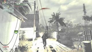 MW3 blind throwing knife kill