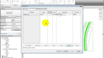 Managing Linked CAD Files