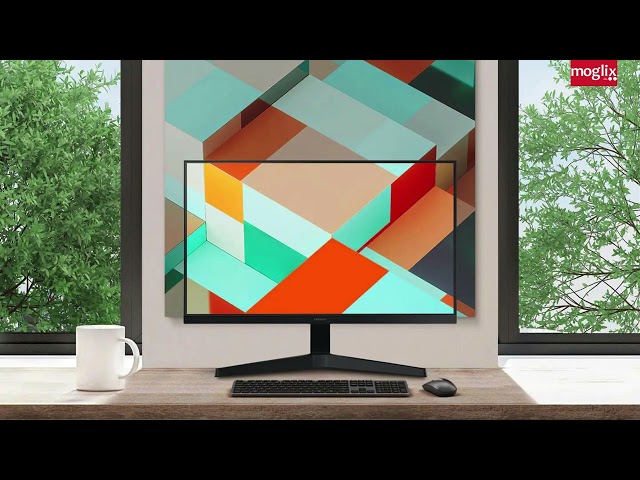 Samsung Sleek 2 FHD Monitor Crisp Display Smooth Refresh Rate