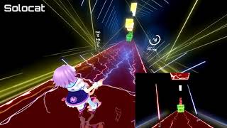 C Beat Saber DADADADA (Mario 1-1) *first look* WTF?!