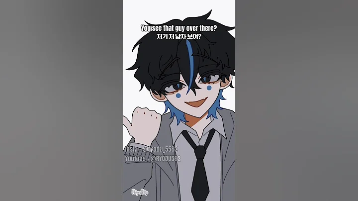 [Occult Club] He doesn't know 😱 || #oc #occultculb #animation #flipaclip #gay #bl #meme