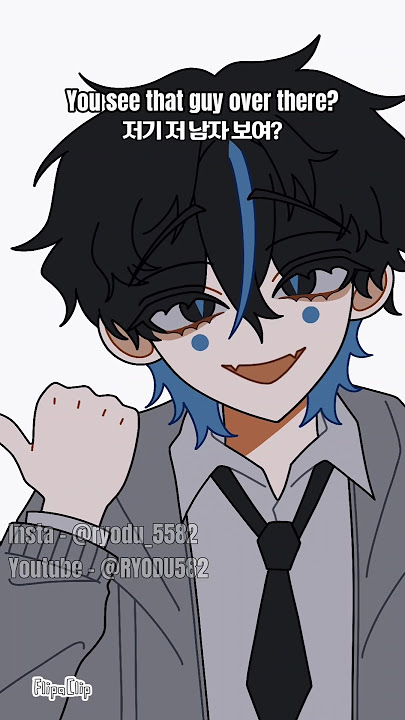 [Occult Club] He doesn't know 😱 || #oc #occultculb #animation #flipaclip #gay #bl #meme