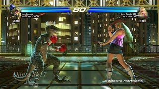 25 Lili Rochefort Y Julia Jaycee Vs Alex Y Ogre 2- Tekken Tag 2 Dante Sk17 Ps3