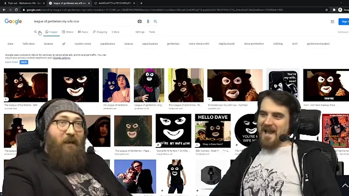 Ben does an impression of Papa Lazarou - Tom and Ben