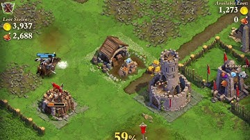 DomiNations : Germans-Classical Age vs Japanese-Iron