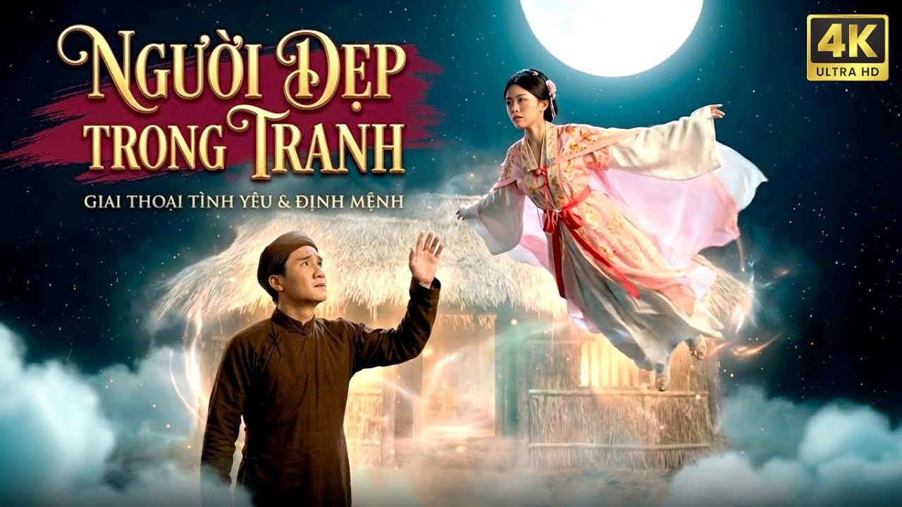 NGƯỜI ĐẸP TRONG TRANH - Bích Câu Kỳ Ngộ. Một Câu Chuyện Dân Gian Về Tình Yêu Và Sự Giác Ngộ, Rất Hay